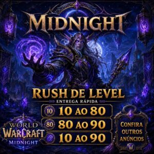 Rush de level wow midgnight