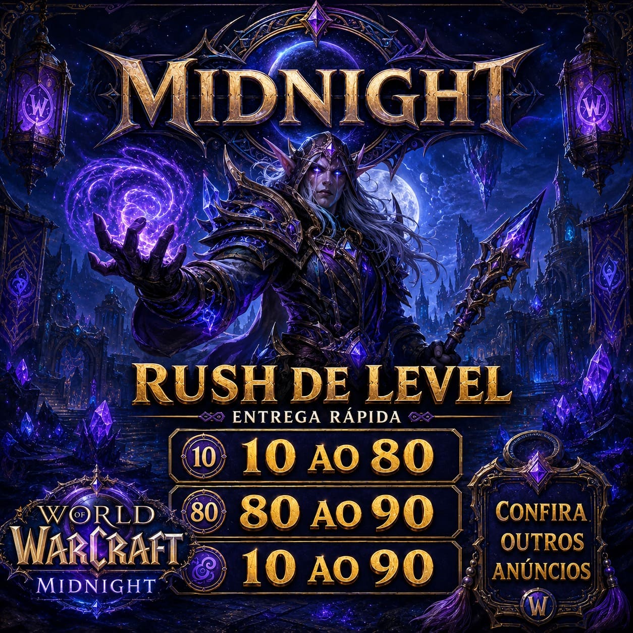 Rush de level wow midgnight Rush de level wow midgnight